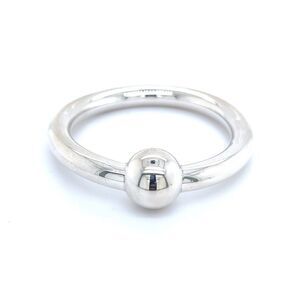 Tiffany & Co Estate Baby Rattle 2" Wide Silver TIF607